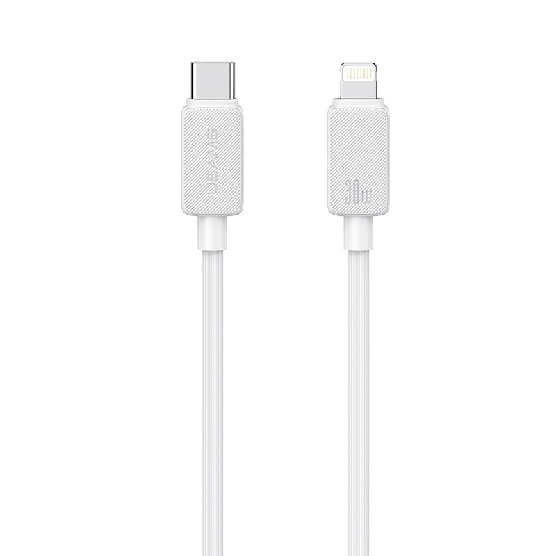 USAMS US-SJ702 3m Type-C to Lightning 30W Fast Charging Cable 480Mbps Data Cable USAMS US-SJ702 3m Type-C to Lightning 30W Fast Charging Cable 480Mbps Data Cable